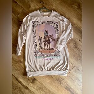 Western Long Sleeve Dress